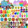 126 Pcs Prizes for Kids Classroom, Treasure Box Toys for Classroom, Treasure Chest, Birthday Party Favors for Kids 4-8, Pinata Fillers Goodie Bag Stuffers, Bulk Valentines Gift for Kids Classroom view 1