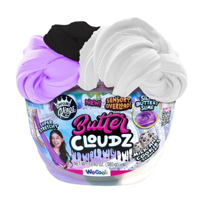 Butter Cloudz Tub Milk and Cookies