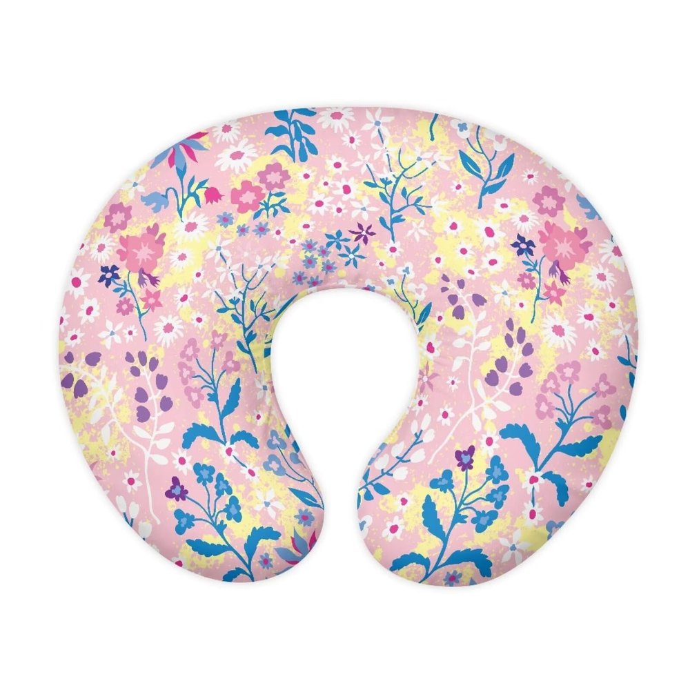 Kathyboom Daisy Nursing Pillow Cover, Ultra Soft Breastfeeding Pillows for Baby Boys Girls, Removable and Washable Baby Support Cover Fit for Most Standard Nursing Pillow