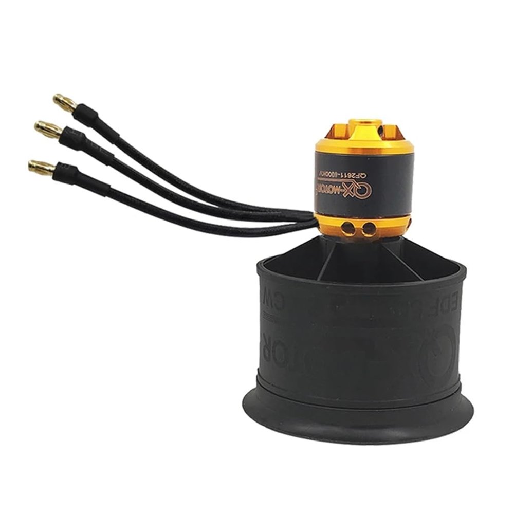 50MM EDF 12 Blades Ducted Fan CCW with QF2611 4600KV Brushless Motor for RC Airplane Aircraft Model DIY Parts