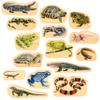 TickiT Wooden Reptile & Amphibian Blocks view 1