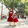 A7 Family Ao dai Vietnam Vietnamese Traditional Ao Dai For Women, Ao Dai For Women, Vietnamese Dress For Women, Ao Dai Dress For Women ao dai Tet Lunar New Year (Boy-2) view 3