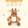 SuzziPals Giraffe Stuffed Animal, Heatable & Coolable Plushie, Microwavable Heating Pad for Soothing & Relaxation, Cute Plush Toy, Giraffe Gifts for Kids & Adults view 2