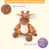 SuzziPals Giraffe Stuffed Animal, Heatable & Coolable Plushie, Microwavable Heating Pad for Soothing & Relaxation, Cute Plush Toy, Giraffe Gifts for Kids & Adults view 3