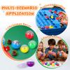 PRETYZOOM 50Pcs 1.77 Inch Clear Fillable Capsules for Vending Machines Reusable Round Plastic Containers Party Favors Diy Craft Storage view 4