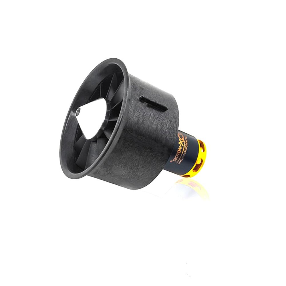 64MM EDF 12 Blades Ducted Fan with QF2822 3500KV Brushless Motor for RC Airplane Aircraft Model DIY Parts