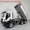 wheelfun 1/14 6x4 RC Hydraulic Dumper Trucks CNC Axles Metal Remote Control Tipper Car Motor ESE Servo I6S Radio Controller view 2