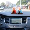 Little Monk Solar Dancing Figurine Toys, Solar Powered Monk Nodding Head Swing Toy, Chinese Little Buddha Monk Statue Car Shaking Head Toy, Cute Kongfu Monk Car Interior Dashboard Decor Home Ornament view 3