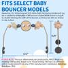 VIKOS Products Toy Bar for Baby Bouncer Stroller Arch Googly Eyes Toy for Babies Car Seat, Babies Bouncer Accessory, Easy to Install & Baby-Safe Plastic - No Music view 2