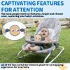 VIKOS Products Toy Bar for Baby Bouncer Stroller Arch Googly Eyes Toy for Babies Car Seat, Babies Bouncer Accessory, Easy to Install & Baby-Safe Plastic - No Music view 3
