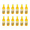 12Pcs 1:12 Scale Mini Miniature Bottles Wine Bottles miniverse Make it Mini Food Mini House Drink Accessories Dollhouse Decoration (12pcs Yellow) view 1