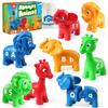Coogam ABC Letters Matching Game, 26PCS Alphabet Fine Motor Skill Color Shape Recoginition Preschool Educational Montessori Learning Toys for 2 3 4 Years Old Toddlers view 1
