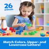 Coogam ABC Letters Matching Game, 26PCS Alphabet Fine Motor Skill Color Shape Recoginition Preschool Educational Montessori Learning Toys for 2 3 4 Years Old Toddlers view 2