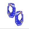 Aluminum 7075 Adjustable Motor Heatsink Mount for Arrma 1/18 Granite GROM MEGA 380 Brushed 4X4 Monster Truck ARA2102 Upgrade Parts - Blue view 2