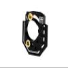 Aluminum 7075 Adjustable Motor Heatsink Mount for Arrma 1/18 Granite GROM MEGA 380 Brushed 4X4 Monster Truck ARA2102 Upgrade Parts - Black view 1