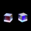 Artsim Prisms & Kaleidoscopes Dichroic 22 * 22 * 22mm Optical Color Prism Four-Sided Light K9 Crystal for Teaching Experiment Science Classroom Optics Kits view 2