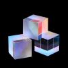 Artsim Prisms & Kaleidoscopes Dichroic 22 * 22 * 22mm Optical Color Prism Four-Sided Light K9 Crystal for Teaching Experiment Science Classroom Optics Kits view 3