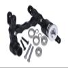 Aluminum 7075 Steering Assembly for 1:5 Traxxas X Maxx 6S / X-Maxx 8S 4WD Brushless Monster Truck Upgrade Parts - Black view 1