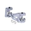 Aluminum 7075 Steering Set for Arrma 1/18 Granite GROM MEGA 380 Brushed 4X4 Monster Truck ARA2102 Upgrade Parts - Silver view 1