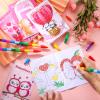 BenLouis 24 Pcs Valentines Day Mini Coloring Books Kids Valentine School Party Favors Small Activity Books Bulk for Kids Valentine's Day Goodie Bags Stuffers Return Gifts Classroom Travel view 3