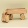Free Shipping Natural Wooden Car with Trailer, BT74 : Eco-Friendly Gift with Montessori and Waldorf Educational Influence Lotes Toys Baby Gift view 1