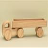 Free Shipping Natural Wooden Car with Trailer, BT74 : Eco-Friendly Gift with Montessori and Waldorf Educational Influence Lotes Toys Baby Gift view 2