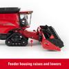 1/64 Case IH 7250 Tracked Combine with Corn & Grain Heads Prestige Collection 44327 view 2