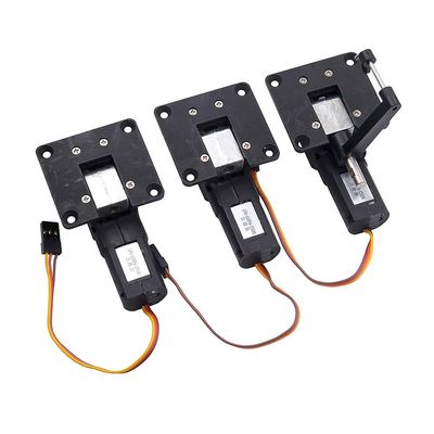 ATHUAH Servoless Retract with Metal Block Electric Retractable Landing Gear Nose Retract 15091M for RC Fix Wing Airpalne (Color : 1 X Nose 2X Main)