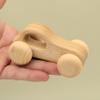 Free Shipping Handmade Natural Wooden Cherry Car, DC01 - Eco-Friendly Delight for Boys, Lotes Toys Baby Gift view 4
