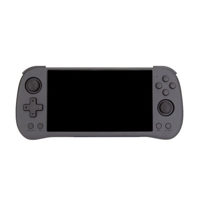 AIUOUS Powkiddy X55 Handheld Retro Game Console Built-in 20,000 Games 128G 5.5-Inch IPS Screen Video Gaming Console for Kid Adult, RK3566CPU, HDMI Interface (Black)