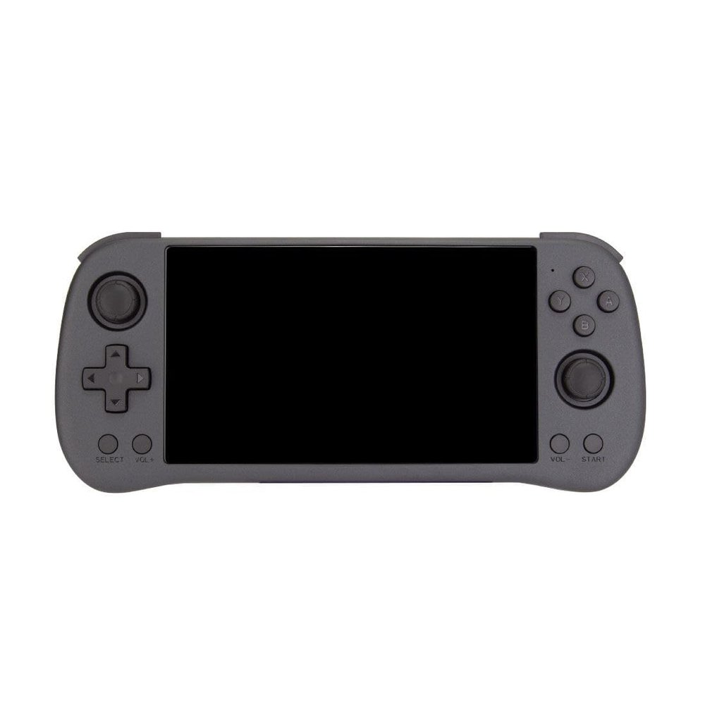 AIUOUS Powkiddy X55 Handheld Retro Game Console Built-in 20,000 Games 128G 5.5-Inch IPS Screen Video Gaming Console for Kid Adult, RK3566CPU, HDMI Interface (Black)