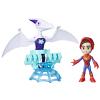 Spidey and his Amazing Friends Marvel Dino-Webs Ghostasaurus & Spidey 4-inch-Scale Spider-Man Action Figure Set, Toys for Kids Ages 3 and Up view 3