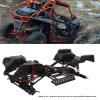 SUNGOOYUE RC Chassis Frame, 313mm Wheelbase Chassis Frame with 2 Speed 4 Shock Absorbers for SCX10 1/10 RC Crawler Car view 2