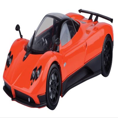 Pagani Zonda F Orange 1/18 Diecast Car Model by Motormax 79159or