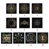 Bydezcon Square Pendulum Divination Altar Tablecloth Board Game Tarot Pad Rune Table Cloth Astrology Oracles Board Game Mat Tarot Card Mat view 2