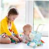 Vaguelly Mini Shopping Cart Toy for Boys and Girls Realistic Boy Girl Trolley for Pretend Play and Learning for Stroller Role Play for Boys and Girls view 3