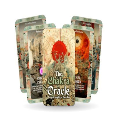 Ibiza Tarot- The Chakra Oracle - Energetic Insight for Every Soul-22 Major Arcana| Fortune Telling Tarot Cards Deck for Beginners| Authentic Tarot Experience - Set of 22 Cards
