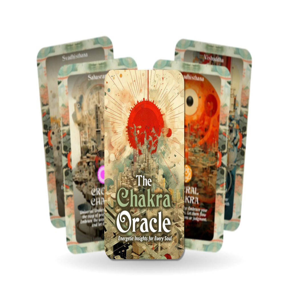 Ibiza Tarot- The Chakra Oracle - Energetic Insight for Every Soul-22 Major Arcana| Fortune Telling Tarot Cards Deck for Beginners| Authentic Tarot Experience - Set of 22 Cards