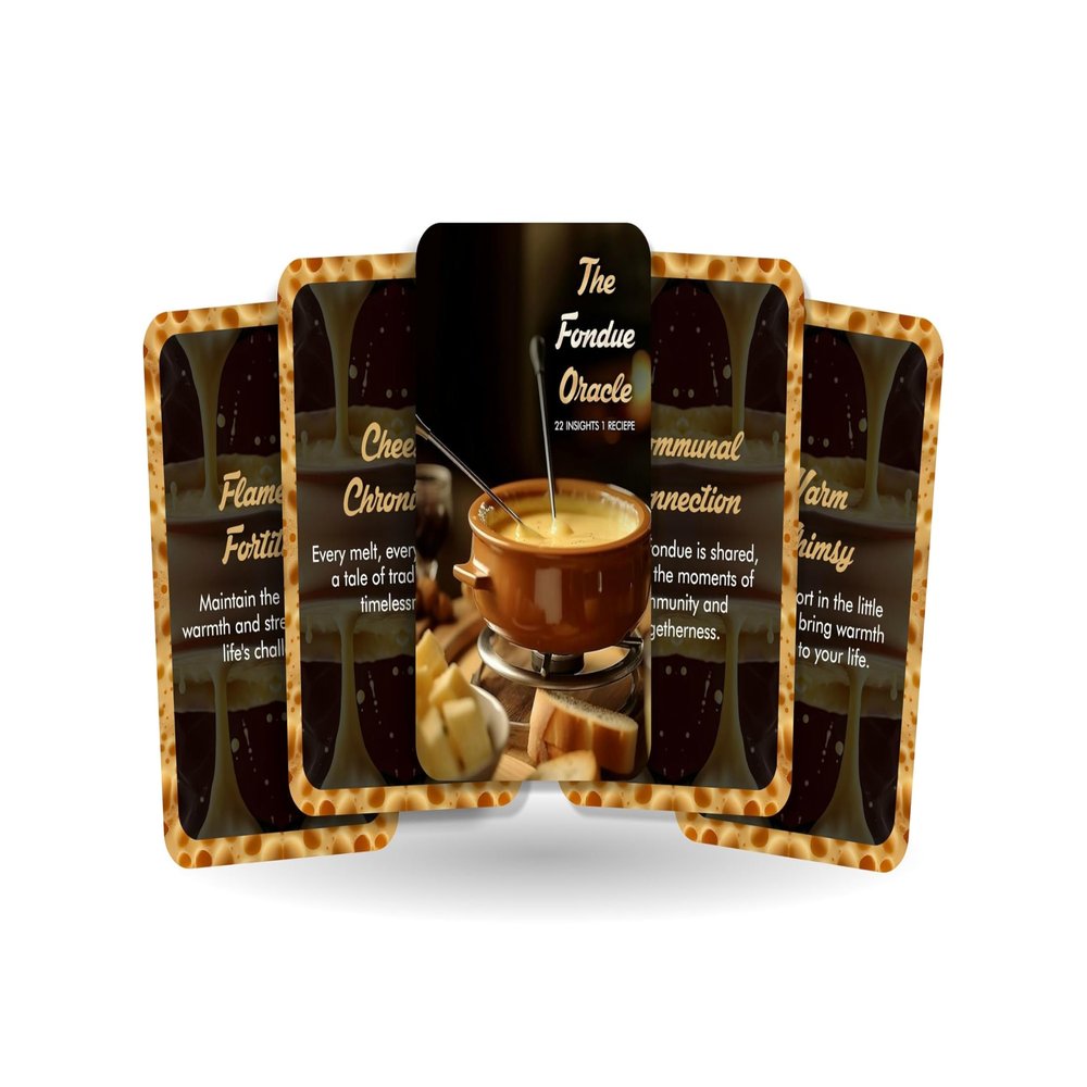 Ibiza Tarot The Fondue Oracle - Twenty Two Insights and One Recipe