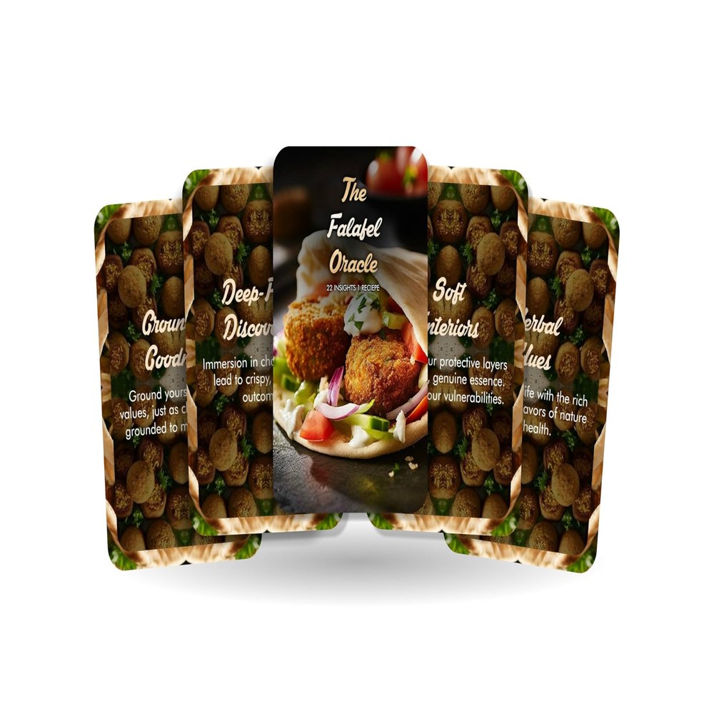 Ibiza Tarot The Falafel Oracle - Twenty Two Insights and One Recipe