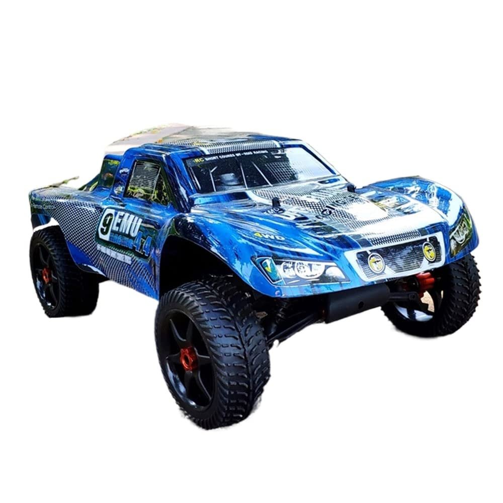 QIYHBVR Brushless 110 KMH 4WD High Speed RC Monster Truck, 1:8 Scale RC Car All Terrain Off-Road Waterproof 2.4GHZ Hobby Grade Remote Control Vehicle for Adults