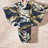 1/12 Scale Female Clothes, Japanese Kimono Bathrobe Dress Costume Clothing for 6inch PH TBL JO Action Figure Body (Blue) view 1