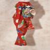 1/12 Scale Female Clothes, Japanese Kimono Bathrobe Dress Costume Clothing for 6inch PH TBL JO Action Figure Body (Red) view 3
