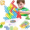STCORPS7 Stacking Game Balance Stacking Blocks Game, Board Games for 2 Players+ Family Games, Parties, Travel, Kids & Adults Team Building Blocks Toy (48PCS) view 1