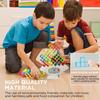 STCORPS7 Stacking Game Balance Stacking Blocks Game, Board Games for 2 Players+ Family Games, Parties, Travel, Kids & Adults Team Building Blocks Toy (48PCS) view 4