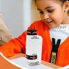 2024 New Mini Microscope for Kids Portable,Handheld Microscope for Kids,60x-120x Portable Handheld Microscope (White) view 2