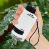 2024 New Mini Microscope for Kids Portable,Handheld Microscope for Kids,60x-120x Portable Handheld Microscope (White) view 4
