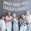 BEISHIDA Silver Who Said You Could Leave Banner,Pre-Strung Glitter retirement party decorations,going away party Sign Garland, Farewell Party Supplies, graduation banner (No DIY view 4