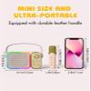 LED Kids Karaoke Machine-Portable Bluetooth Speaker & Microphones | White Elephant Gifts | Christmas Stocking Stuffer | Birthday Toys for 3-12+ Years Old Girls Boys(Colorful) view 2