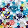 LOVESTOWN 180PCS Planet Marbles Game for Kids, Assorted Size Glass Marbles Bulk with Gift Box for Board Game, Vases, Party Decor view 1